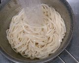 お昼にコーンなうどん作り方2写真