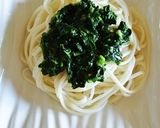 モロヘイヤとトマトの冷やしぶっかけ麺作り方2写真