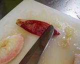 お店の味！？桃とトマトの冷製パスタ作り方3写真