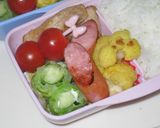 お弁当に★カリフラワーのカレー炒め作り方4写真
