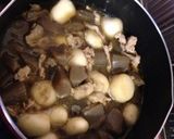 ＊里芋とこんにゃくの甘辛煮＊作り方3写真