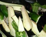 茄子とピーマンの炒め物作り方2写真