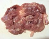 ちょっぴり贅沢な鶏もも肉の塩焼きそば作り方1写真