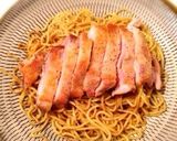 ちょっぴり贅沢な鶏もも肉の塩焼きそば作り方6写真