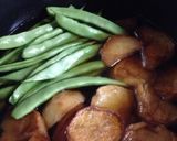 ジャガイモといんげんの揚げ煮☆作り方6写真