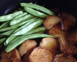 ジャガイモといんげんの揚げ煮☆作り方6写真
