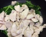 しっとり☆鶏胸肉と小松菜のオイスター炒め作り方10写真