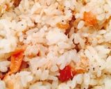 簡単‼︎梅とシーチキンde簡単炒飯❤︎作り方7写真