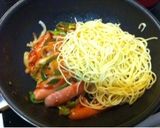 鉄板ナポリタン作り方5写真