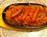 鉄板ナポリタン作り方9写真