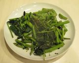 空芯菜（クウシンサイ）の炒め物作り方9写真