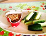 夏バテ防止☆豆腐のみょうが味噌作り方6写真