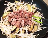 なすともやし、豚肉のスタミナ炒め☆作り方7写真