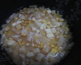 さつま芋とコーンの炊き込みご飯作り方3写真