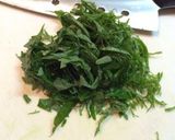 大葉とじゃこのザクザクふりかけ作り方1写真
