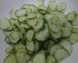 鯛の皮と胡瓜の酢の物作り方5写真