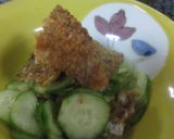 鯛の皮と胡瓜の酢の物作り方7写真