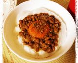 ふわふわ納豆卵ごはん〜カレー風味〜作り方4写真