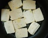 豆腐とズッキーニのマヨチーズ焼き♪作り方3写真