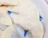 つまみ、子供にも！ツナマヨの揚げ餃子〜！作り方3写真