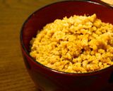 コピーレシピ？すき家風！とりそぼろ丼作り方1写真