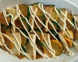 豆腐とズッキーニのマヨチーズ焼き♪作り方8写真