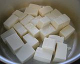 豆腐の卵とじ作り方1写真