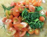 5種の野菜と海藻のサラダ作り方4写真