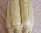 ♥レンチンで甘~いとうもろこし♥作り方3写真
