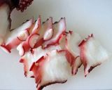 夏野菜とたこの梅肉和え作り方7写真