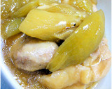 鶏もも肉となすのとろとろ煮☆治部煮風作り方10写真