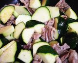 ズッキーニと豚肉の黒コショウ炒め作り方4写真