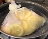 塩レモンで鶏ハム作り方4写真