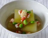冬瓜と海老の炊き合わせ作り方11写真