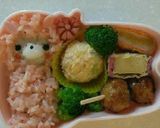 幼稚園お弁当*アルパカ*キャラ弁作り方7写真