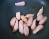 ウインナーとズッキーニと卵炒め作り方6写真