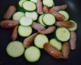 ウインナーとズッキーニと卵炒め作り方7写真