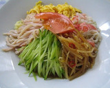 簡単節約お惣菜♪もやしの中華風酢の物作り方3写真