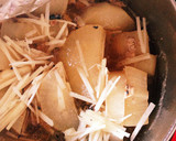 鯖缶と大根の炊いたん…新生姜で夏バテに。作り方5写真