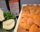冷製ウニパスタ❇︎ご褒美編❇︎作り方2写真