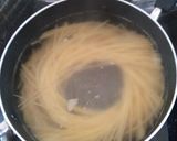 簡単濃厚明太子のクリームパスタ作り方1写真