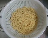 簡単濃厚明太子のクリームパスタ作り方2写真