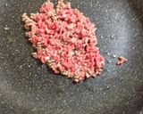 根菜と挽肉のマヨ昆布醤油炒め作り方2写真