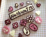 デコチョコプレート❤️マイメロ作り方16写真