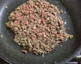 夏野菜と挽肉のインド風炒め作り方3写真