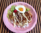 ランチプレートに♪ カフェ風な照り豚丼☆作り方6写真