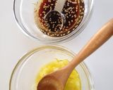 砂肝と香味野菜のサラダドレッシング2色で作り方5写真