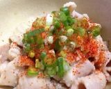 鶏皮ポン酢作り方4写真