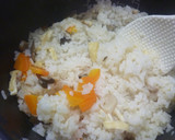 白だしで・大黒本しめじの炊き込みご飯作り方7写真