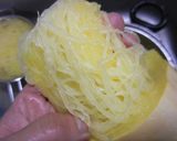 そうめん瓜のオリーブオイル&酢和え作り方3写真